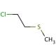 2-Chloroethyl methyl sulfide (CAS 542-81-4) - chemical structure image