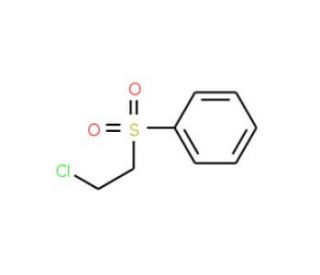 2-Chloroethyl phenyl sulfone (CAS 938-09-0) - chemical structure image