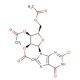 2-Chloroinosine 3′,4′,6′-Triacetate (CAS 41623-86-3) - chemical structure image