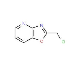 2-(Chloromethyl)[1,3]oxazolo[4,5-b]pyridine (CAS 110704-34-2) - chemical structure image