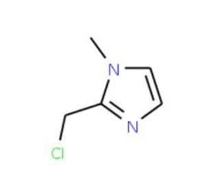2-(Chloromethyl)-1-methyl-1H-imidazole (CAS 19225-92-4) - chemical structure image