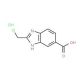 2-Chloromethyl-1H-benzoimidazole-5-carboxylic acid hydrochloride (CAS 351226-57-8) - chemical structure image