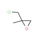 2-(Chloromethyl)-2-methyloxirane (CAS 598-09-4) - chemical structure image