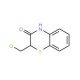 2-(chloromethyl)-2H-1,4-benzothiazin-3(4H)-one (CAS 139331-42-3) - chemical structure image