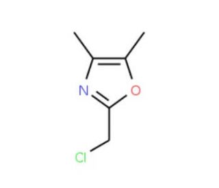 2-(chloromethyl)-4,5-dimethyl-1,3-oxazole - chemical structure image