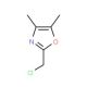 2-(chloromethyl)-4,5-dimethyl-1,3-oxazole - chemical structure image