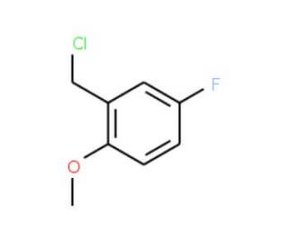 2-(chloromethyl)-4-fluoro-1-methoxybenzene (CAS 19415-40-8) - chemical structure image