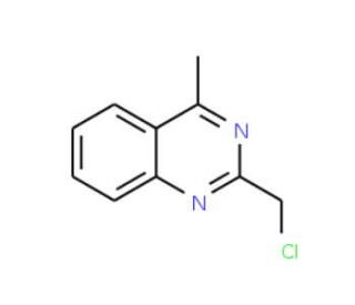 2-(chloromethyl)-4-methylquinazoline (CAS 109113-72-6) - chemical structure image