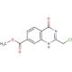 2-Chloromethyl-4-oxo-3,4-dihydro-quinazoline-7-carboxylic acid methyl ester - chemical structure image