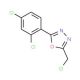 2-(Chloromethyl)-5-(2,4-dichlorophenyl)-1,3,4-oxadiazole - chemical structure image