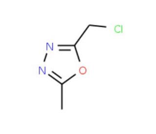 2-(chloromethyl)-5-methyl-1,3,4-oxadiazole (CAS 3914-42-9) - chemical structure image