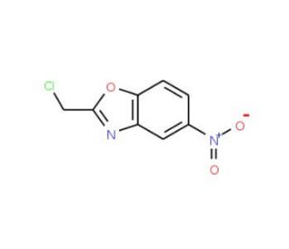2-(Chloromethyl)-5-nitro-1,3-benzoxazole - chemical structure image