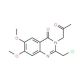 2-(chloromethyl)-6,7-dimethoxy-3-(2-oxopropyl)quinazolin-4(3H)-one - chemical structure image