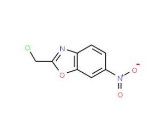 2-(Chloromethyl)-6-nitro-1,3-benzoxazole - chemical structure image