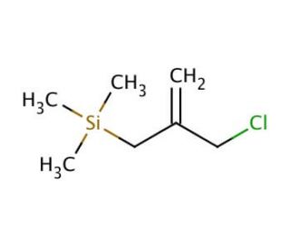 2-(Chloromethyl)allyl-trimethylsilane (CAS 18388-03-9) - chemical structure image