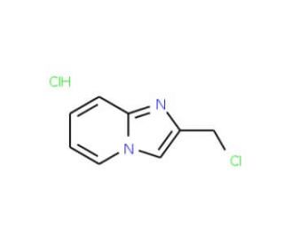 2-(chloromethyl)imidazo[1,2-a]pyridine hydrochloride (CAS 57892-76-9) - chemical structure image