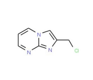 2-(chloromethyl)imidazo[1,2-a]pyrimidine (CAS 57892-71-4) - chemical structure image