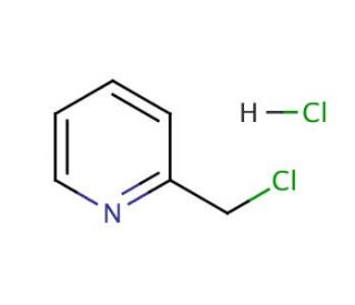 2-(Chloromethyl)pyridine hydrochloride (CAS 6959-47-3) - chemical structure image