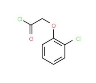 (2-chlorophenoxy)acetyl chloride - chemical structure image