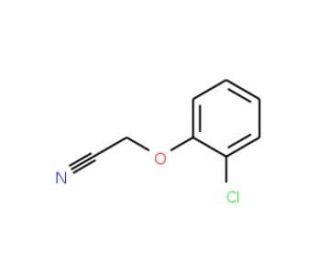 2-Chlorophenoxyacetonitrile (CAS 43111-31-5) - chemical structure image