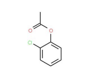 2-Chlorophenyl Acetate (CAS 4525-75-1) - chemical structure image