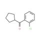 2-Chlorophenyl cyclopentyl ketone (CAS 6740-85-8) - chemical structure image