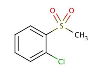 2-Chlorophenyl methyl sulfone (CAS 17482-05-2) - chemical structure image