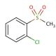 2-Chlorophenyl methyl sulfone (CAS 17482-05-2) - chemical structure image
