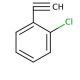 2-Chlorophenylacetylene (CAS 873-31-4) - chemical structure image