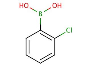 2-Chlorophenylboronic acid (CAS 3900-89-8) - chemical structure image