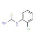 2-Chlorophenylthiourea (CAS 5344-82-1) - chemical structure image