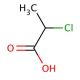2-Chloropropionic acid (CAS 598-78-7) - chemical structure image