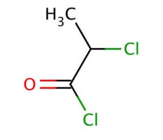 2-Chloropropionyl chloride (CAS 7623-09-8) - chemical structure image