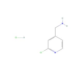 (2-Chloropyridin-4-yl)methanamine hydrochloride (CAS 916210-98-5) - chemical structure image