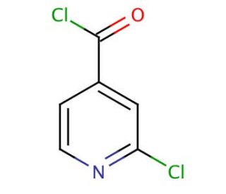 2-Chloropyridine-4-carbonyl chloride (CAS 65287-34-5) - chemical structure image