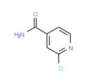 2-Chloropyridine-4-carboxamide (CAS 100859-84-5) - chemical structure image