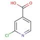 2-Chloropyridine-4-carboxylic acid (CAS 6313-54-8) - chemical structure image
