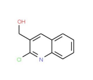 2-Chloroquinoline-3-methanol (CAS 125917-60-4) - chemical structure image