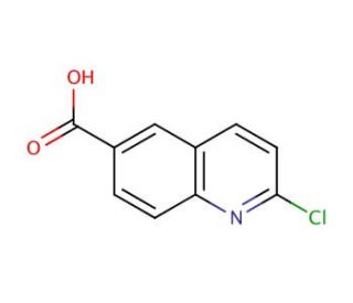 2-chloroquinoline-6-carboxylic acid (CAS 849996-80-1) - chemical structure image