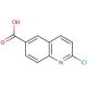 2-chloroquinoline-6-carboxylic acid (CAS 849996-80-1) - chemical structure image