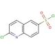 2-Chloroquinoline-6-sulfonyl Chloride (CAS 205055-71-6) - chemical structure image