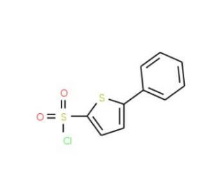 2-(Chlorosulphonyl)-5-phenylthiophene (CAS 97272-02-1) - chemical structure image
