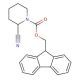 2-Cyano-1-N-Fmoc-piperidine - chemical structure image