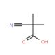 2-cyano-2,2-dimethylacetic acid (CAS 22426-30-8) - chemical structure image