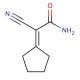 2-cyano-2-cyclopentylideneacetamide - chemical structure image