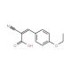 2-Cyano-3-(4-ethoxy-phenyl)-acrylic acid - chemical structure image