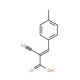 2-Cyano-3-(4-methylphenyl)acrylic acid (CAS 20374-48-5) - chemical structure image