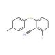 2-Cyano-3-fluoro-4′-methyldiphenyl thioether (CAS 175204-11-2) - chemical structure image