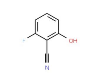 2-Cyano-3-fluorophenol (CAS 140675-43-0) - chemical structure image
