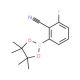 2-Cyano-3-fluorophenylboronic acid pinacol ester (CAS 765916-91-4) - chemical structure image